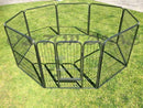 Dog Playpen Puppy Exercise Fence Enclosure Cage Cat Playpen 80 x 60