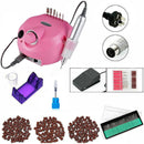 35000rpm Electric Nail Drill Machine Pedicure Manicure Art Nail File Drill Bits