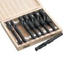 8 PC pcs HSS REDUCED SHANK DRILL BIT SET 13mm to 25 mm