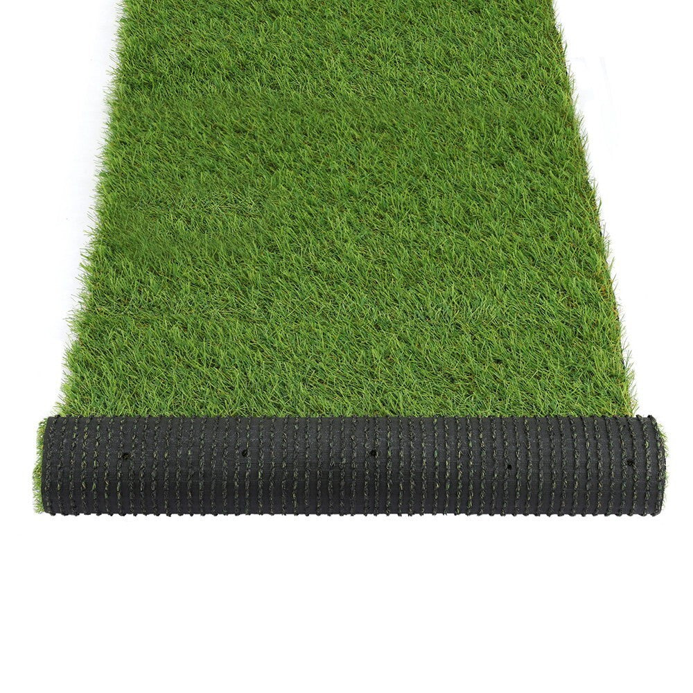 Artificial Grass Synthetic Fake Lawn Turf 2mx5m Plant 4-coloured 30mm