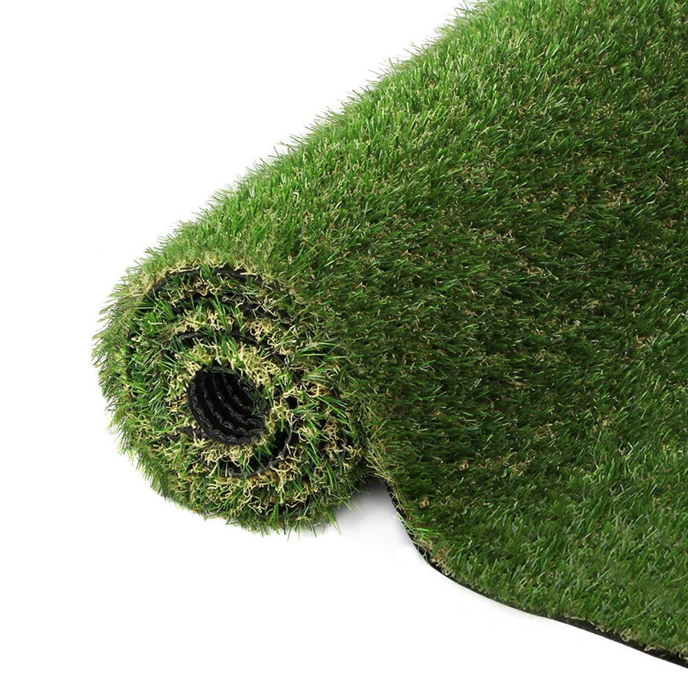 Artificial Grass Synthetic Fake Lawn Turf 2mx5m Plant 4-coloured 30mm
