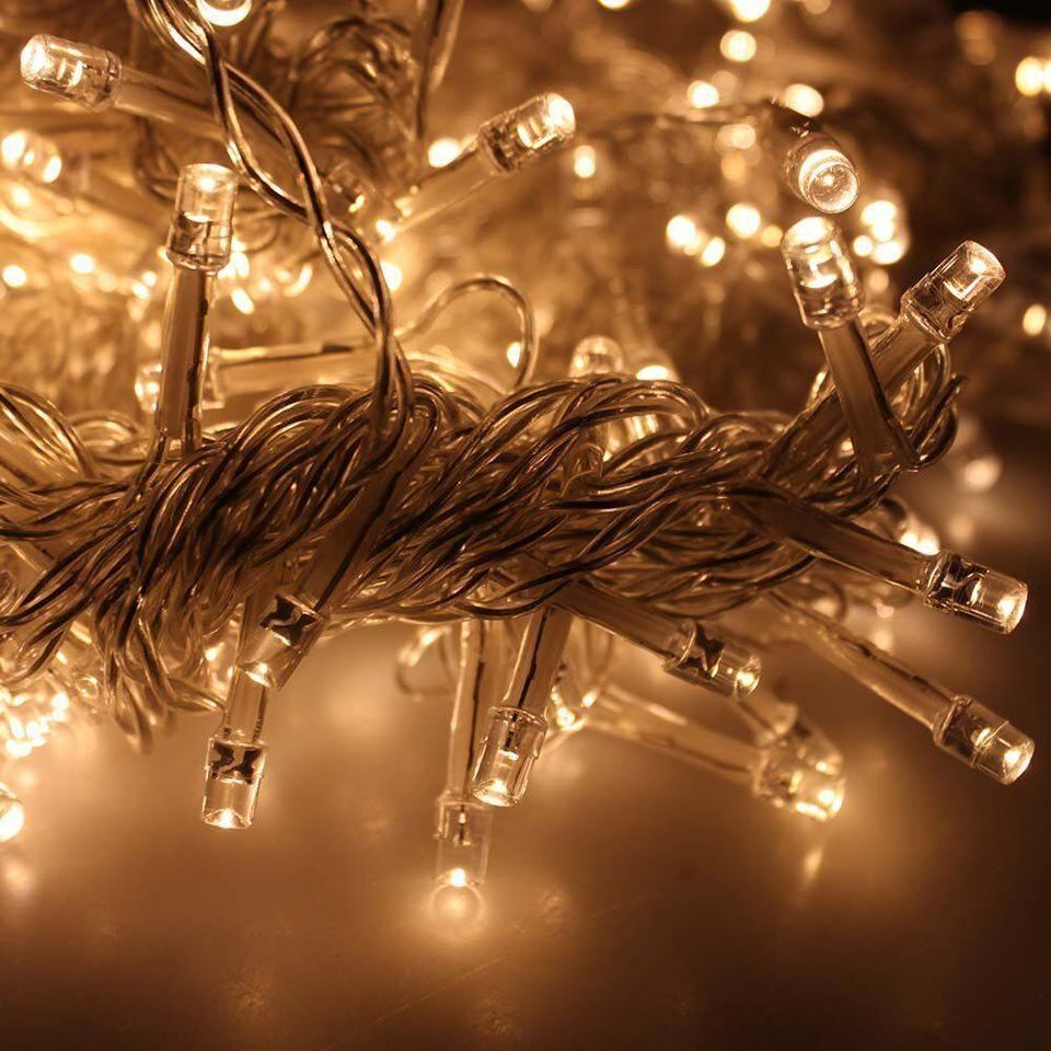 6M x 3M LED Curtain Fairy Lights Christmas Wedding Party Indoor Outdoor