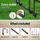 1 – 4 Bike Stand Bicycle Rack Storage Floor Parking Holder Cycling Portable