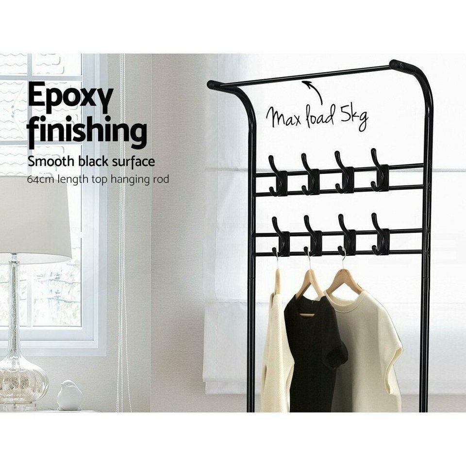 Artiss Clothes Rack Coat Stand Garment Portable Hanger Organiser Metal Closet