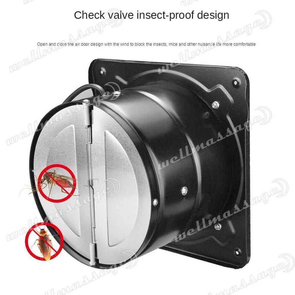 12''/300mm 150W Ventilation Extractor Exhaust Fan Blower Air Blower Silent New