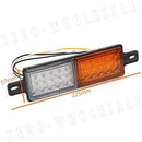 2x 30 LED Bullbar Indicator Lights Front Park DRL Amber For ARB TJM Marker Lamp