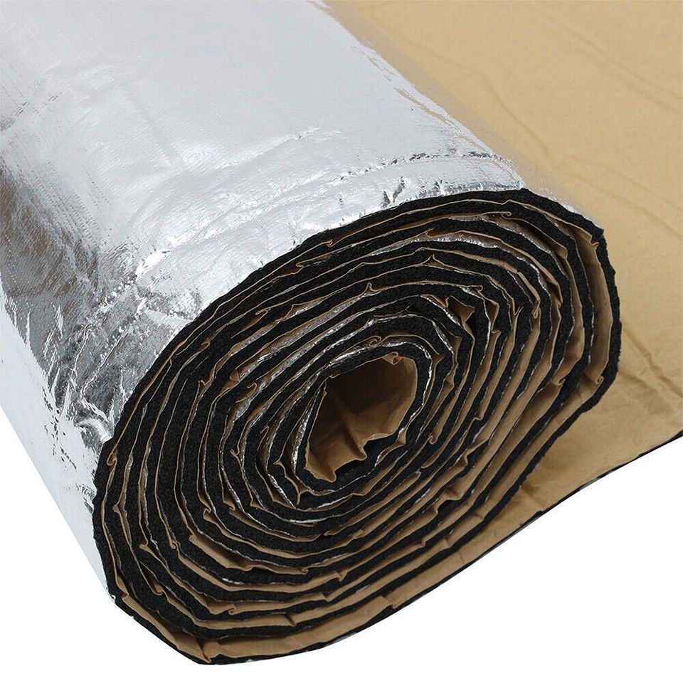 Sound Deadener Foam Roll 60% Thicker Car Heat Shield Auto Insulation Mat
