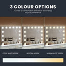 LED Makeup Mirror Light Stand Wall Mounted Vanity Mirrors Decor 14 Bulbs