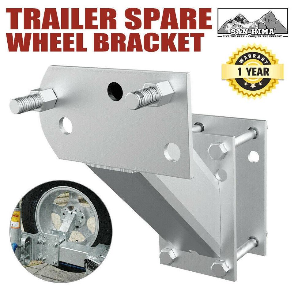 Spare Wheel Carrier Bracket Type Holder Trailer Part Caravan Boat NEW