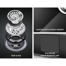 Kitchen Sink Basin Stainless Steel Under/Top/Flush Mount Bowl 440X440MM