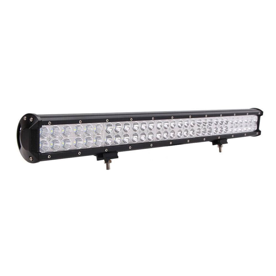 28inch CREE LED Light Bar Spot Beam Double Row Work Driving Lamp 4WD 12-24V