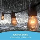 10-100m Festoon String Lights Light Wedding Party Christmas Waterproof Outdoor