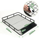 Car 4WD 4x4 Roof Rack Basket Cargo Luggage Carrier Box Bars