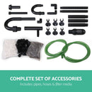 Fish tank 1400 lph Canister Filter with UV Light and MEDIA kit