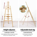 Artiss Easel Stand Painting Easels Wedding Wooden Tripod Shop Art Display 175Cm