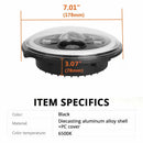 2PCS 7inch LED Headlights Projector Hi/Lo Beam DRL Light for Jeep Wrangler JK GQ