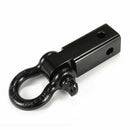 Recovery Hitch Receiver Rated 5 Tonne + Bow Shackle Tow Bar Off Road 4x4 4WD