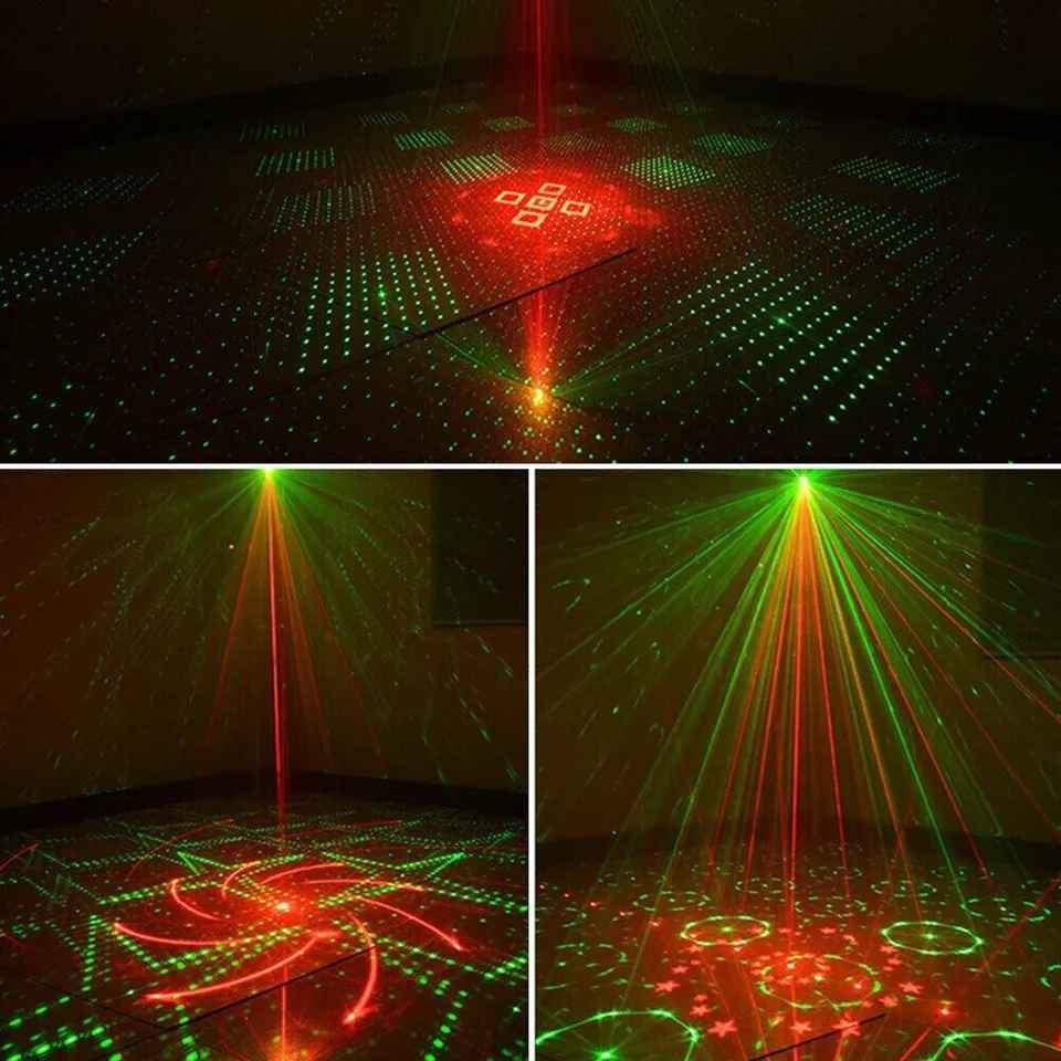 240 Patterns Disco Lights RGB Projector Stage Lighting Party KTV Club Lamp