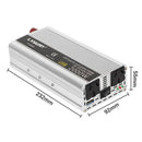 Caravan Power Inverter 2000w Peak Dc 12V To Ac 240V Converter Adapter Camp