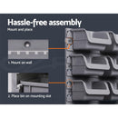 44 Storage Bin Rack Wall Mounted Tools Parts Garage Shelving Organiser