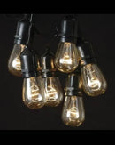 10 - 20m Festoon String Lights Non LED E27 Christmas Wedding Party Retro Bulb