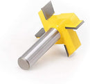 1/2 Inch Shank 4-Wings Spoilboard Surfacing Router Bit Slab Flattening Surface Planing Router Bit