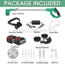 2800W Cordless Electric Grass Weed Trimmer Lawn Mower Whipper Cutter 35000rpm AU