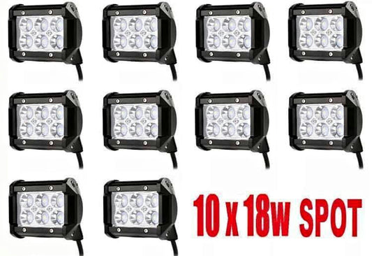 10x LED Work lights new
