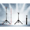 2pcs Speaker Stands Stand Tripod Home Studio Adjustable Height Surround