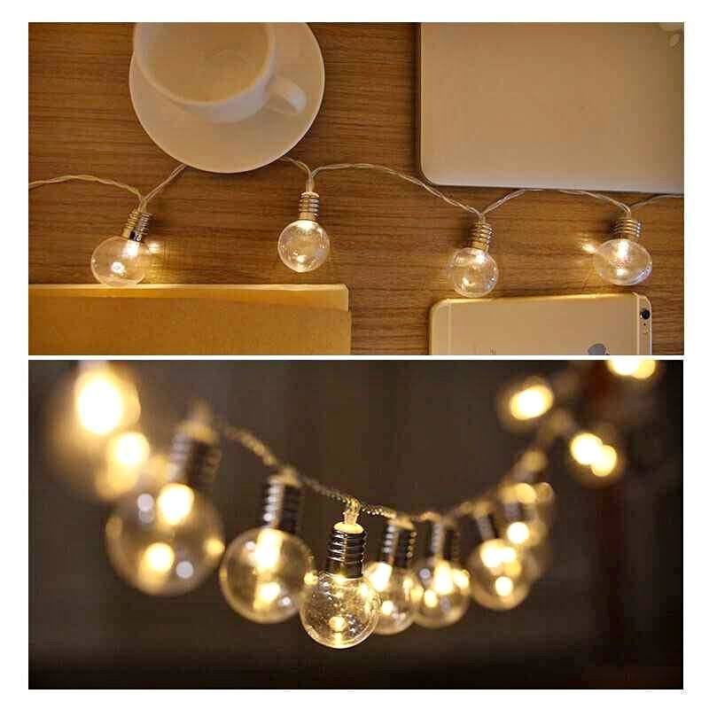 80 LED Solar Powered Fairy String Lights Outdoor Garden Party Wedding Xmas AU
