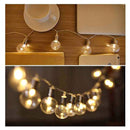80 LED Solar Powered Fairy String Lights Outdoor Garden Party Wedding Xmas AU