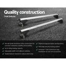 Universal Car Roof Racks Pod Cross Bars Aluminium Adjustable 108cm Sliver