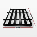 1.4M Aluminum Alloy Car 4WD 4X4 Roof Rack Basket Cargo Luggage Carrier Box Bar