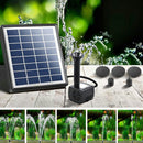 Solar Powered Pond Pump Submersible Fountains Ouotdoor Pool Garden Pumps 4 FT