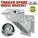 Spare Wheel Carrier Bracket Type Holder Trailer Part Caravan Boat NEW