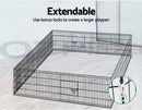i.Pet 24" 8 Panel Pet Dog Playpen Puppy Exercise Cage Enclosure Fence Play Pen