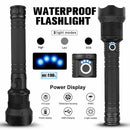 Rechargeable XHP90 Most Powerful LED Flashlight USB Zoomable Torch