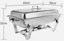 9L / 3 x 3L Trays Chafing Dish Stainless Steel Buffet Food Warmer