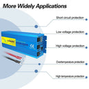 2500w 5000w pure sine wave power inverter voltage converter DC 12v to AC 240v AU