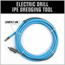 7m x 6mm Power Drill Snake Drain Cleaner Plumbing Electric Sink Pipe Unblocker