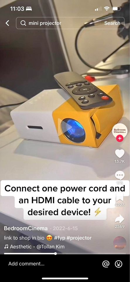 Mini projector new