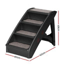 Dog Ramp Steps For Bed Sofa Car Pet Stairs Ladder Indoor Foldable Portable