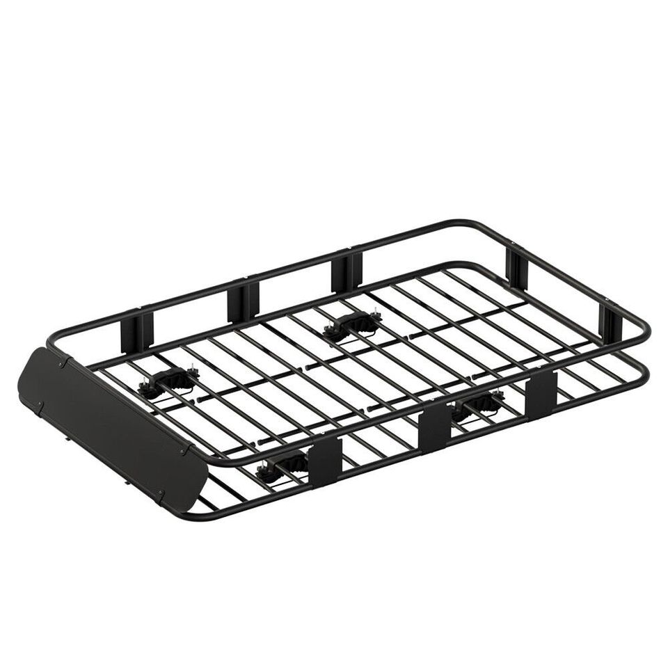 Giantz Universal Roof Rack Basket Car Luggage Carrier Steel Vehicle Cargo 160Cm
