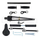 Front Mounted Child Bike Seat Top Tube Bicycle Detachable Kids Seat Armrest