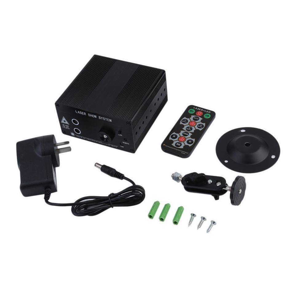 48 Pattern Laser Projector Stage Lights Mini LED RGB Lighting Party DJ Disco KTV