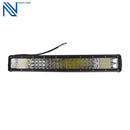 20“ 248000LM LED Light Bar & 23 Inch Black Number Plate Frame & Wiring Kit AU