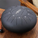 10” Inch Tank drum Steel Tongue Drum Handpan 11 Notes With Rubber Mallets