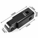 Recovery Hitch Receiver Rated 5 Tonne + Bow Shackle Tow Bar Off Road 4x4 4WD