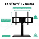 TV Stand with Mount Table Top Swivel Bracket Desktop 32 to 70 inch LED