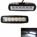 2x 6INCH 30 W LED WORK LIGHT BAR SPOT FOG DRIVING OFFROAD 4WD